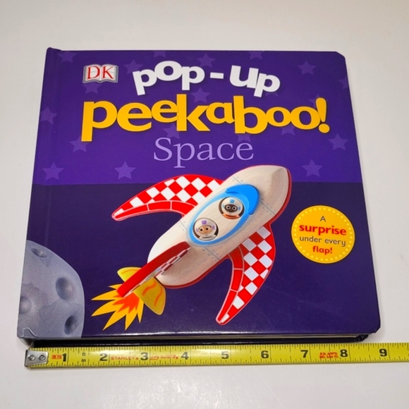 Pop-Up Peekaboo Space Children's Book - Picture 8 of 8